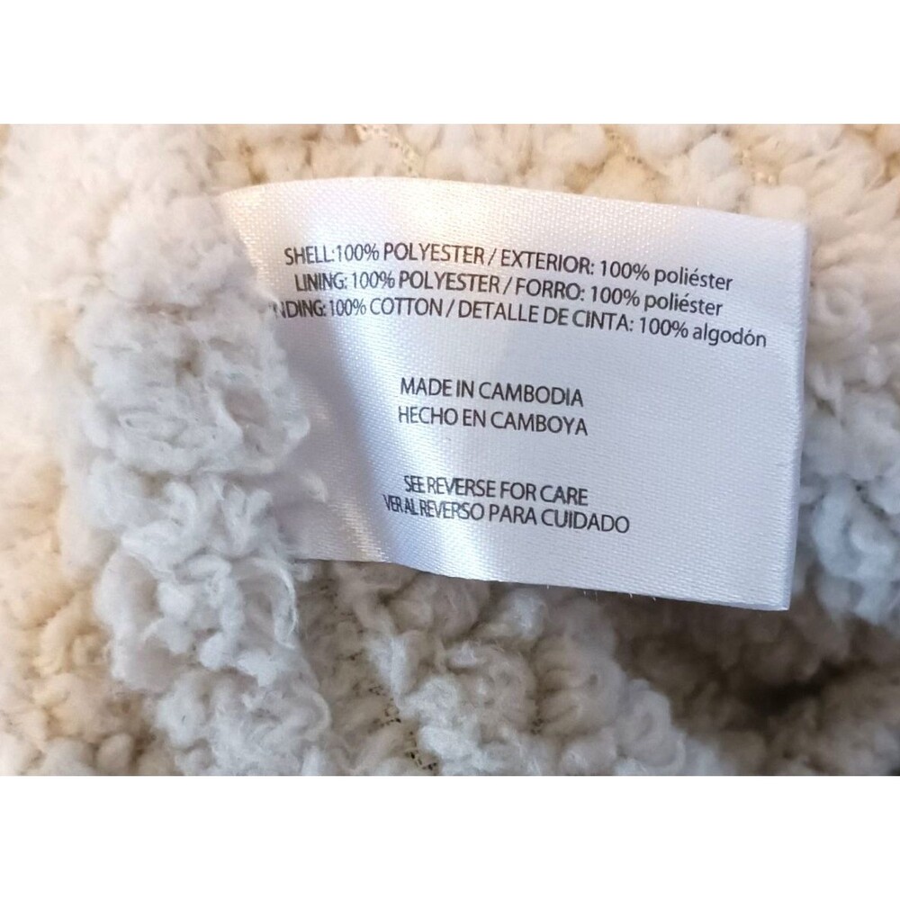 Orvis Men’s Quarter Zip Gray Brighton Sherpa Lined Pullover Sweater Sz XL Jacket - Picture 8 of 8